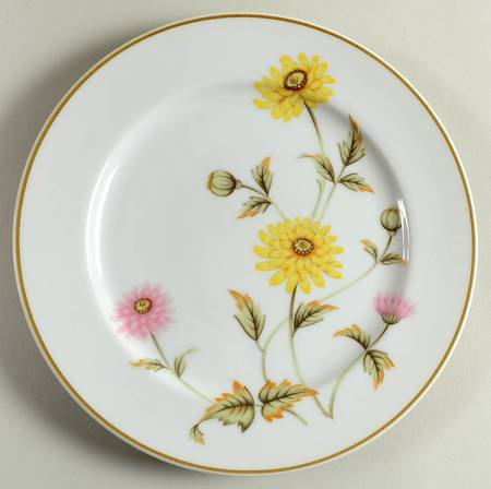 Chrysanthemum Salad Plate