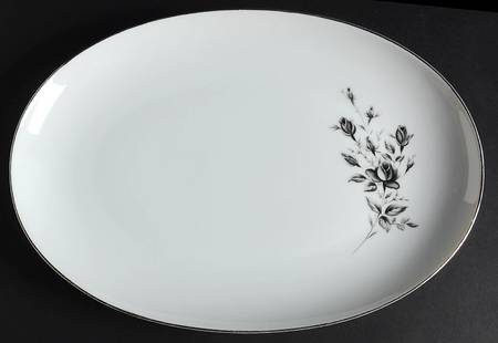 Concerto Rose 12" Oval Serving Platter
