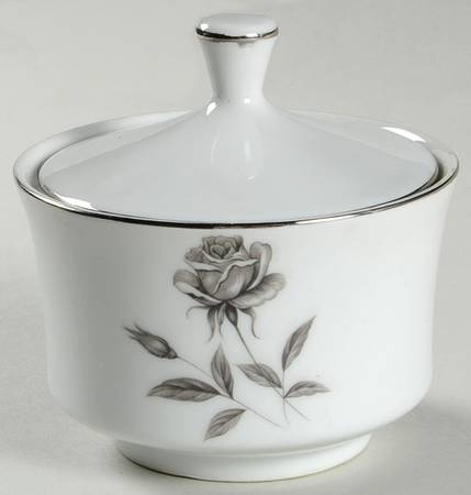 Riviera Rose Sugar Bowl & Lid