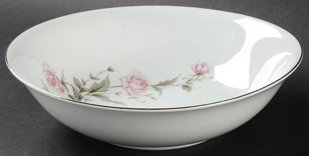 Rose Bouquet 9" Round Vegetable Bowl