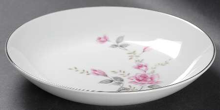 Rose Glow Coupe Soup Bowl