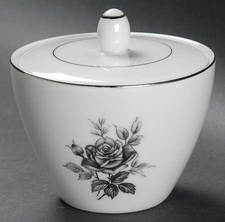 Rose Rhapsody Sugar Bowl & Lid