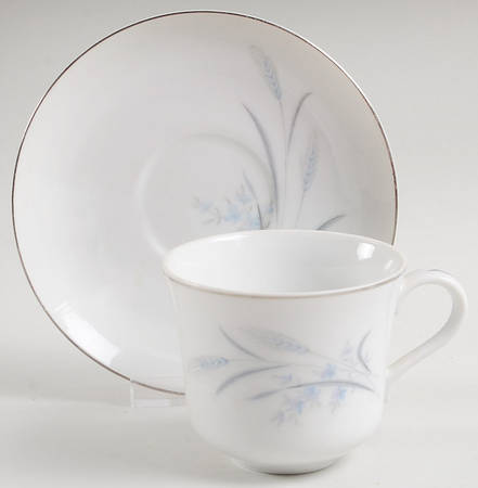 Wheat Harvest Flat Cup & Saucer Set