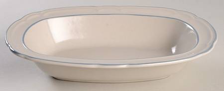 Bluet 10" Oval Vegetable Bowl