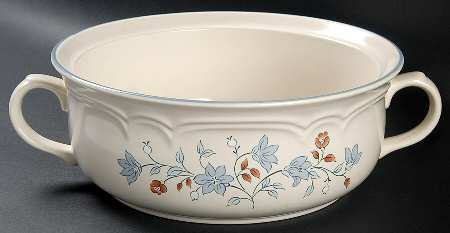 Bluet 2 Qt Round Covered Casserole No Lid