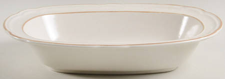 Burnet 10" Oval Vegetable Bowl