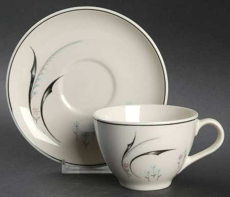Fantasy Flat Cup & Saucer Set