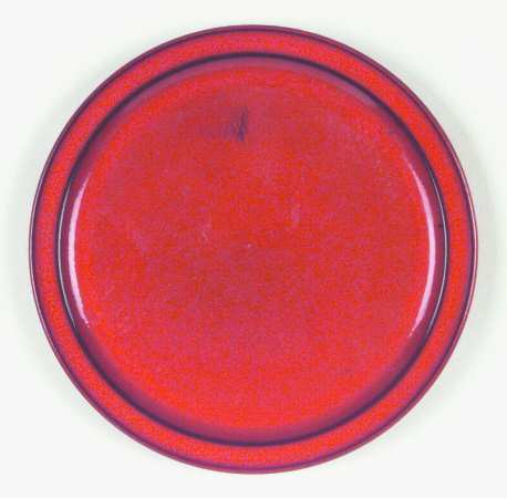 Sunset Orange Salad Plate
