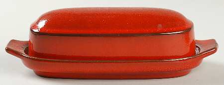 Sunset Orange 1/4 Lb Covered Butter
