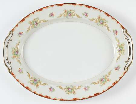 Carmen 16" Oval Serving Platter