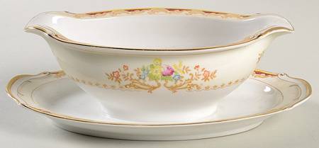 CEB16 Gravy Boat with Attached Underplate