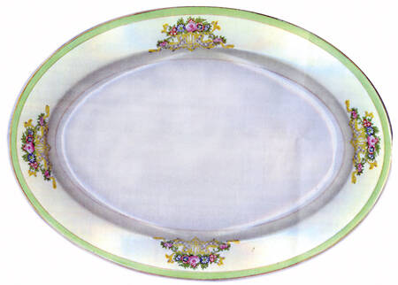 CEB8 16" Oval Serving Platter