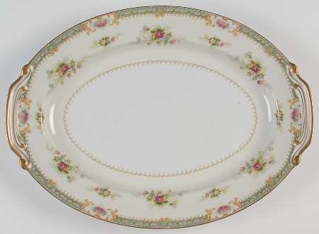 Linda 16" Oval Serving Platter
