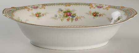 Linda 10" Oval Vegetable Bowl