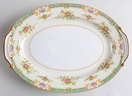 Linda 14" Oval Serving Platter