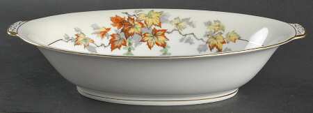 Silver Maple 10" Oval Vegetable Bowl