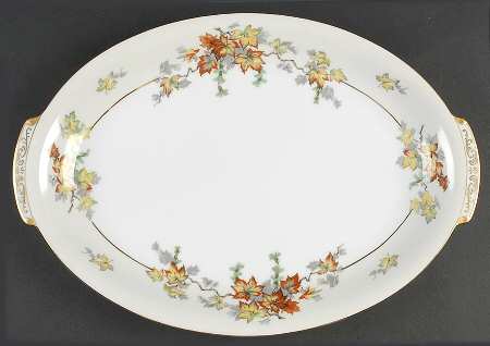 Silver Maple 15" Oval Serving Platter