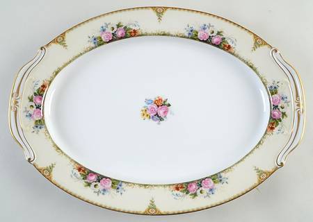 Vivienne 16" Oval Serving Platter