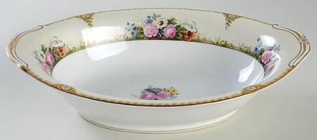 Vivienne 11" Oval Vegetable Bowl