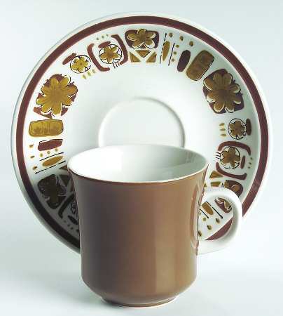 Panorama Flat Cup & Saucer Set