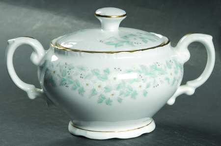 Olde Greenwich Sugar Bowl & Lid