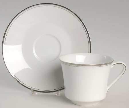 Countess Flat Cup & Saucer Set