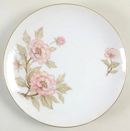 Autumn Rose Salad Plate