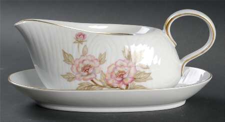 Autumn Rose Gravy Boat & Underplate