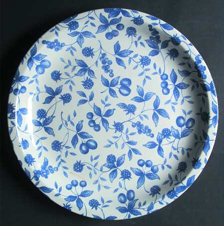 Blueberry Hill (Sm Design) Coupe Dinner Plate