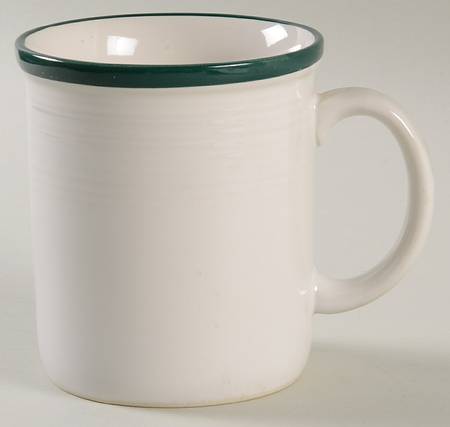 Rio Green (White with Green Trim) Mug