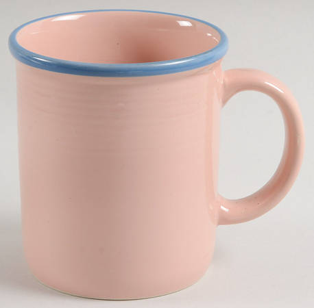 Rio Orange (Blue Trim) Mug