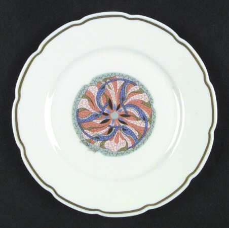 Alberti Pink Rose Salad Plate