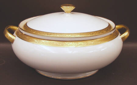 Ambassador Gold Tureen &  Lid