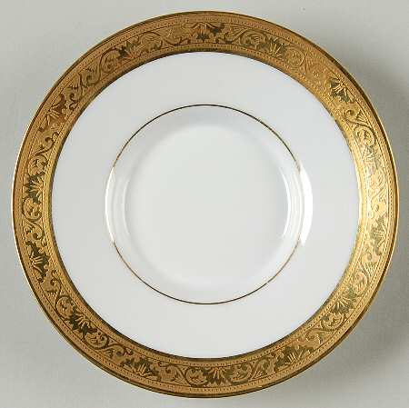 Ambassador Gold Saucer for Demitasse Cup