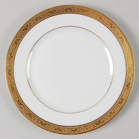 Ambassador Gold Salad Plate