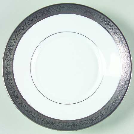 Ambassador Platinum (White) Saucer