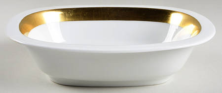 Anneau D'Or 9" Oval Vegetable Bowl