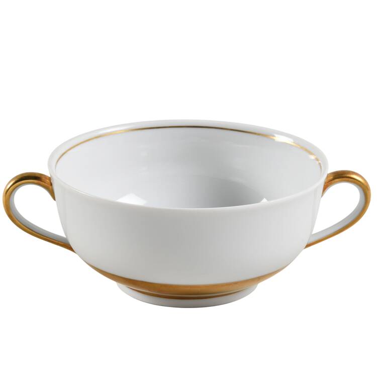 Anneau D'Or Flat Cream Soup Bowl