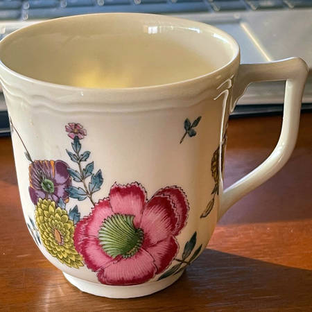 Anemones Flat Demitasse Cup