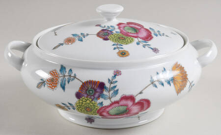 Anemones Round Covered Vegetable