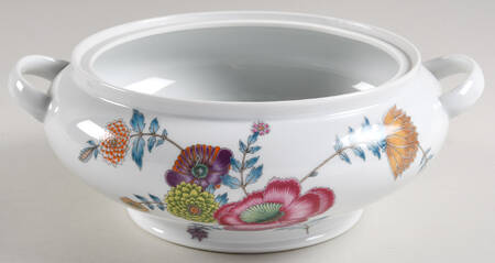Anemones Round Vegetable No Lid