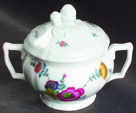 Anemones Sugar Bowl & Lid