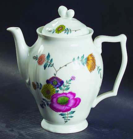 Anemones Coffee Pot & Lid