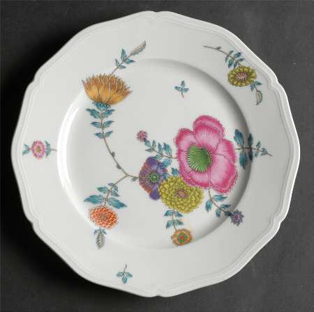Anemones Luncheon Plate