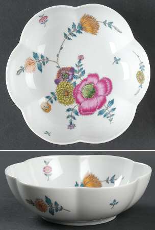 Anemones 6" Melon Bowl