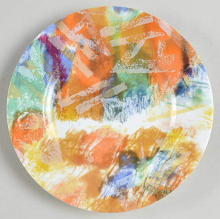 Arlequin Bread & Butter Plate