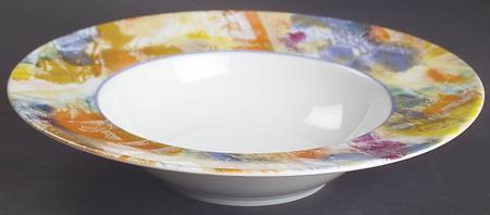 Arlequin Rim Soup Bowl
