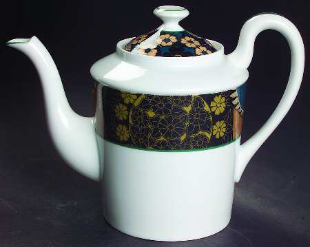 Aubusson Coffee Pot & Lid by Ceralene