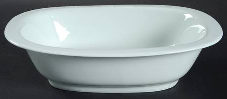 Celadon 9" Oval Vegetable Bowl