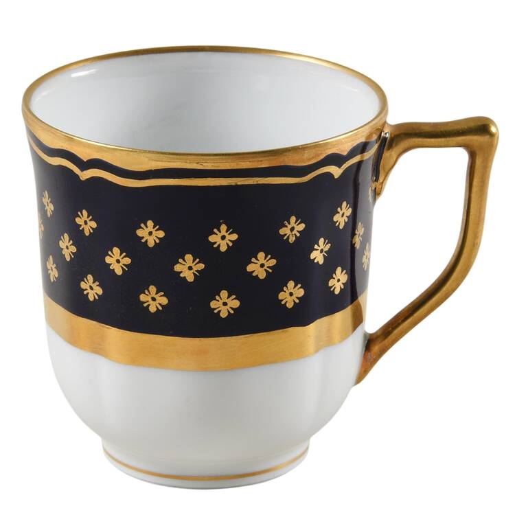 Malmaison Cobalt Blue Flat Demitasse Cup